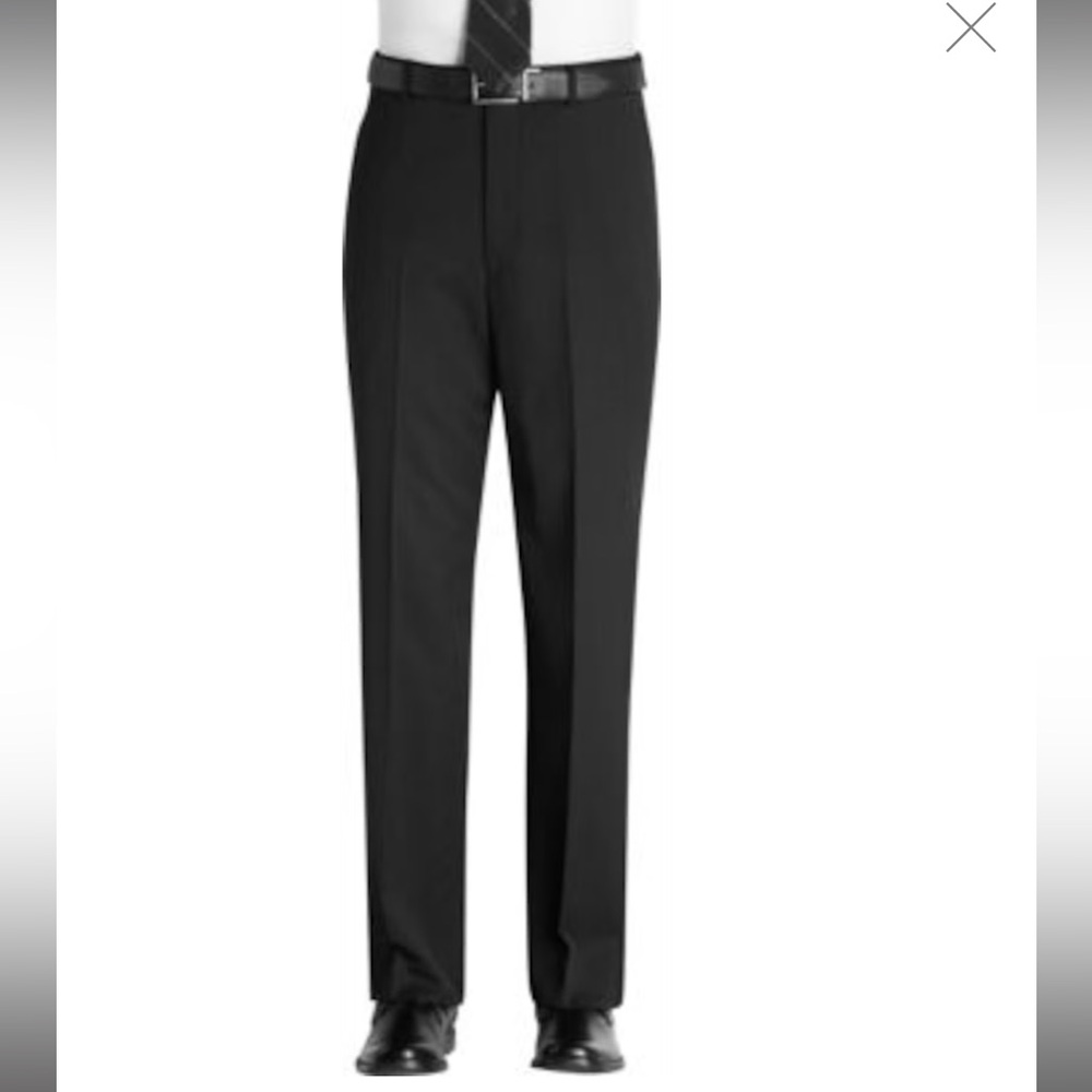 NWT Pronto Uomo Platinum Charcoal Wool Suit Pant